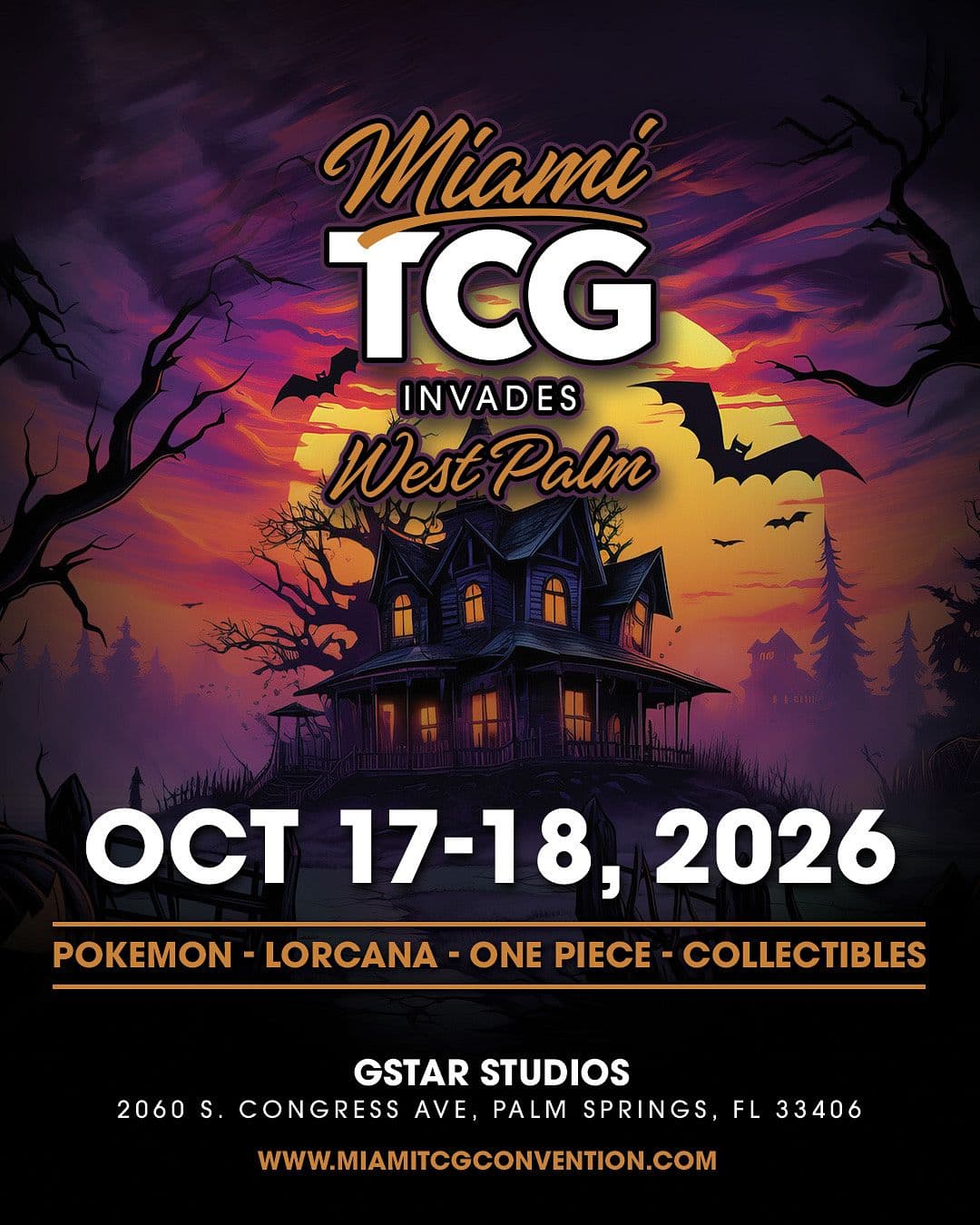 Miami TCG Invades West Palm flyer