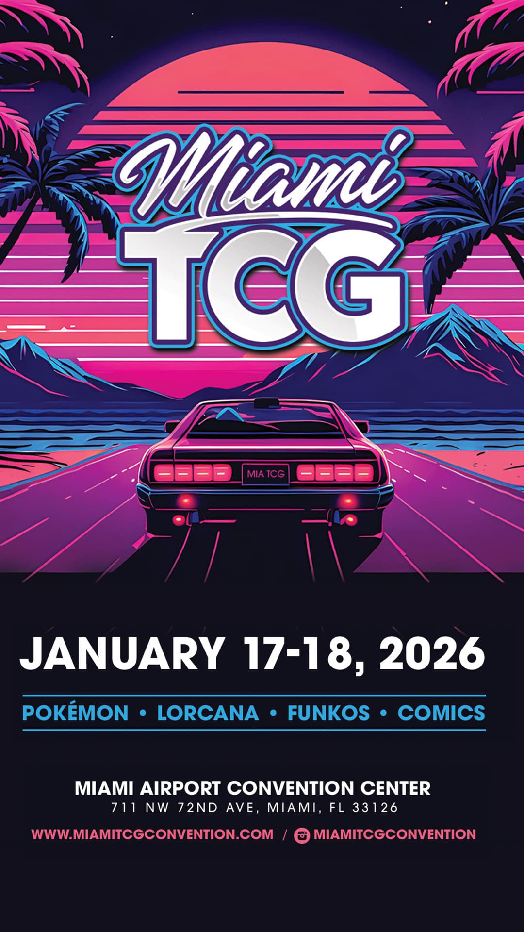 Miami TCG Convention flyer