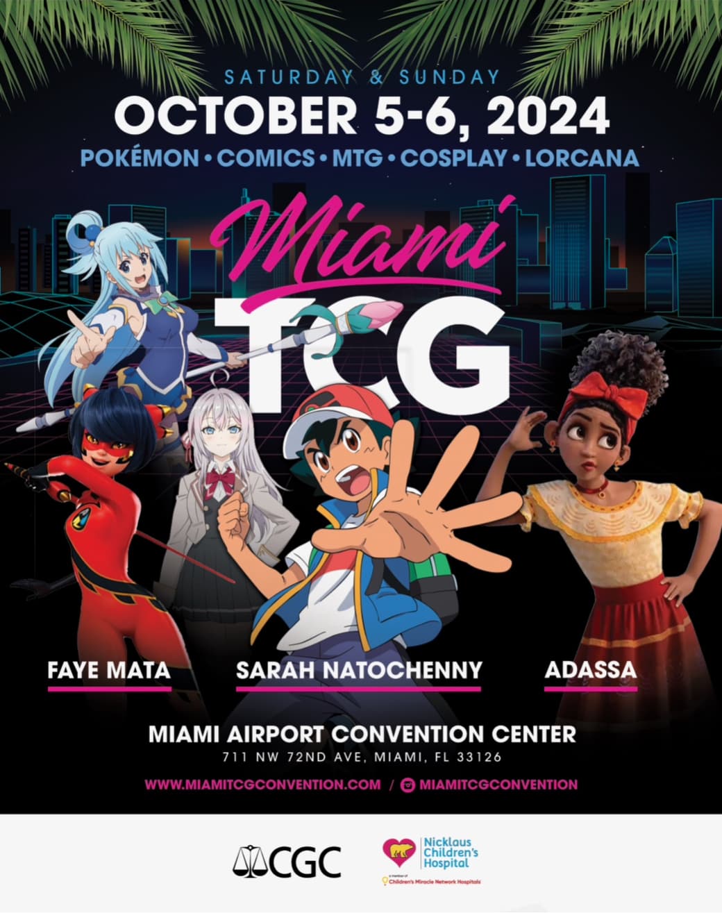 Miami TCG Convention flyer