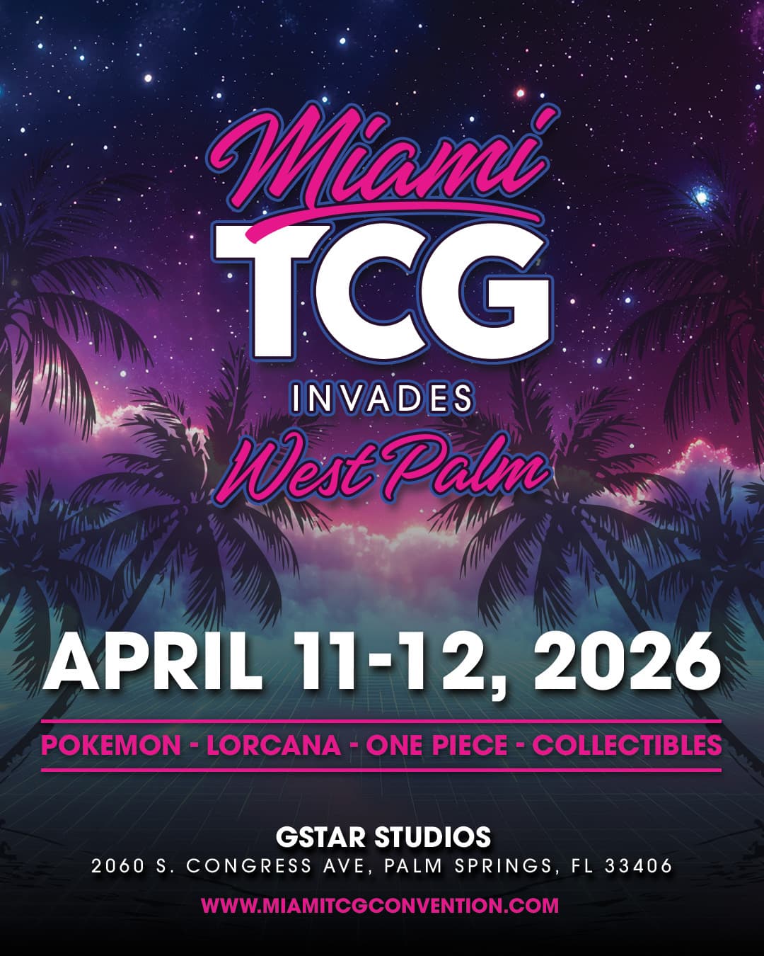 Miami TCG Invades West Palm flyer