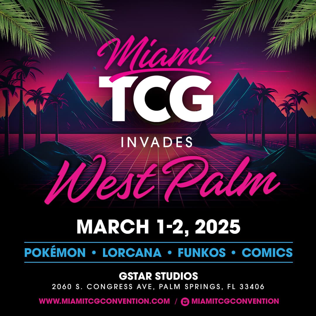 Miami TCG Invades West Palm flyer