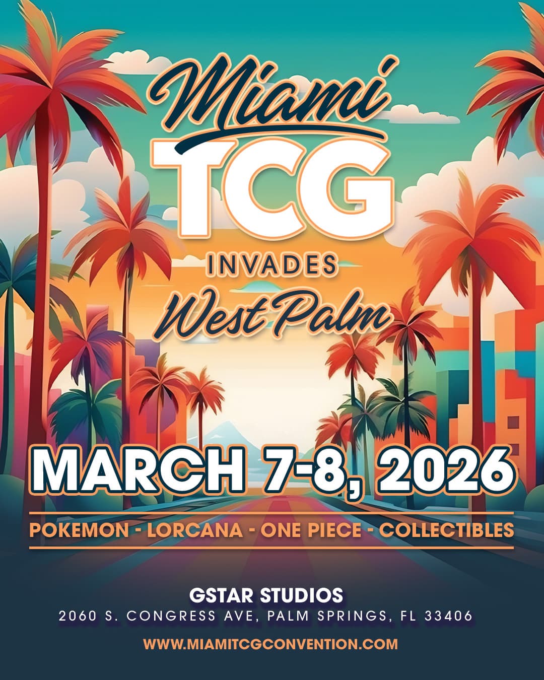 Miami TCG Invades West Palm flyer