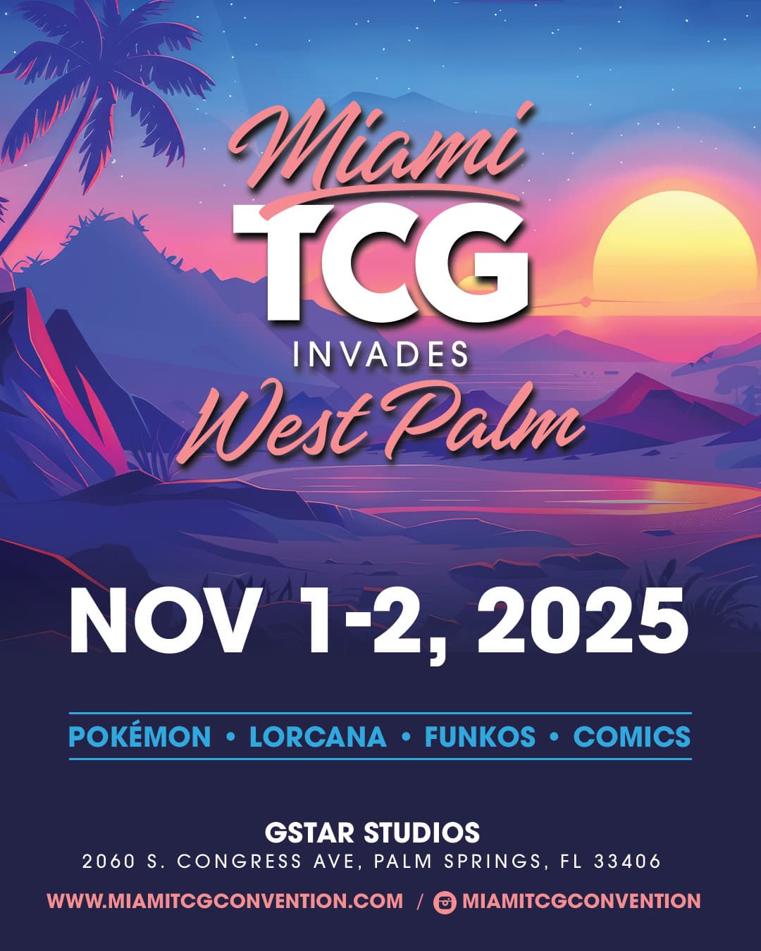 Miami TCG Invades West Palm flyer